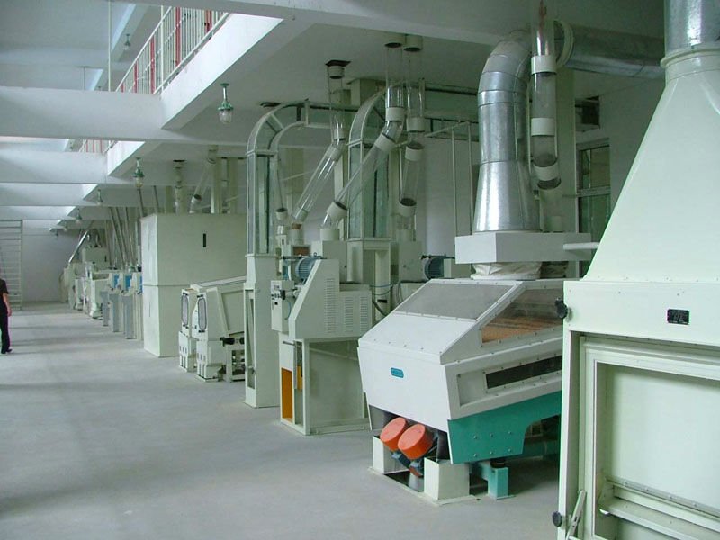 Automated Rice Milling Machinery